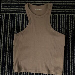 Abercrombie & Fitch Brown Crop top